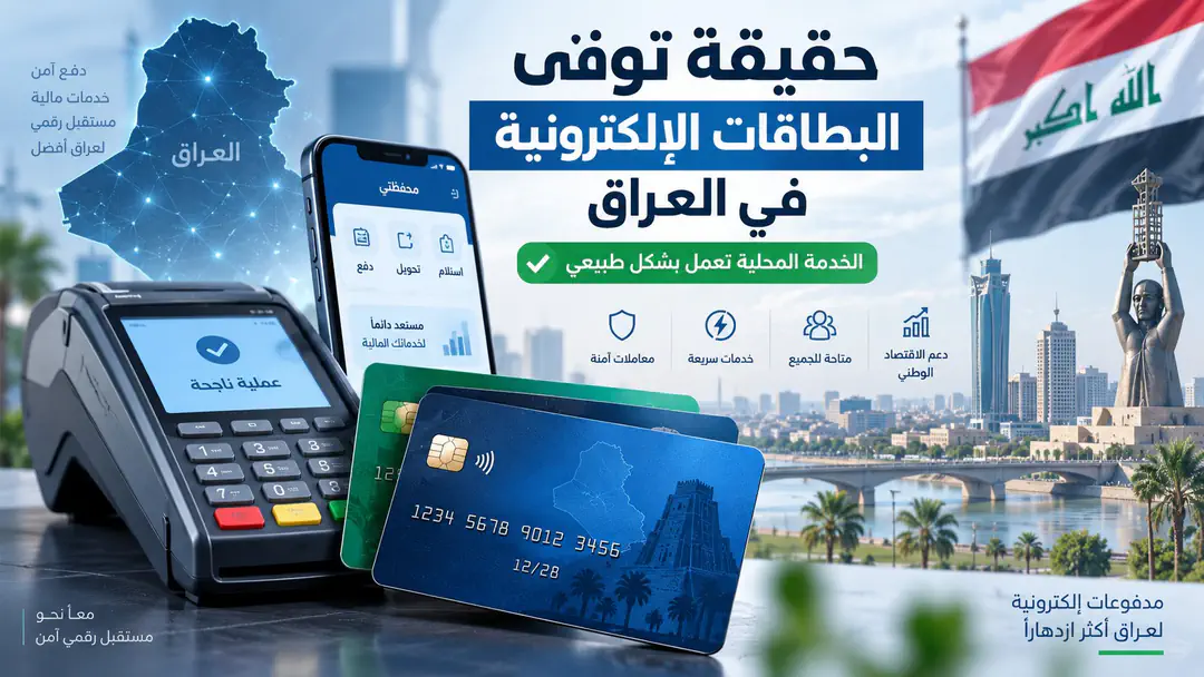 حقيقة توقف البطاقات الإلكترونية في العراق.. ما الذي يحدث فعليًا؟